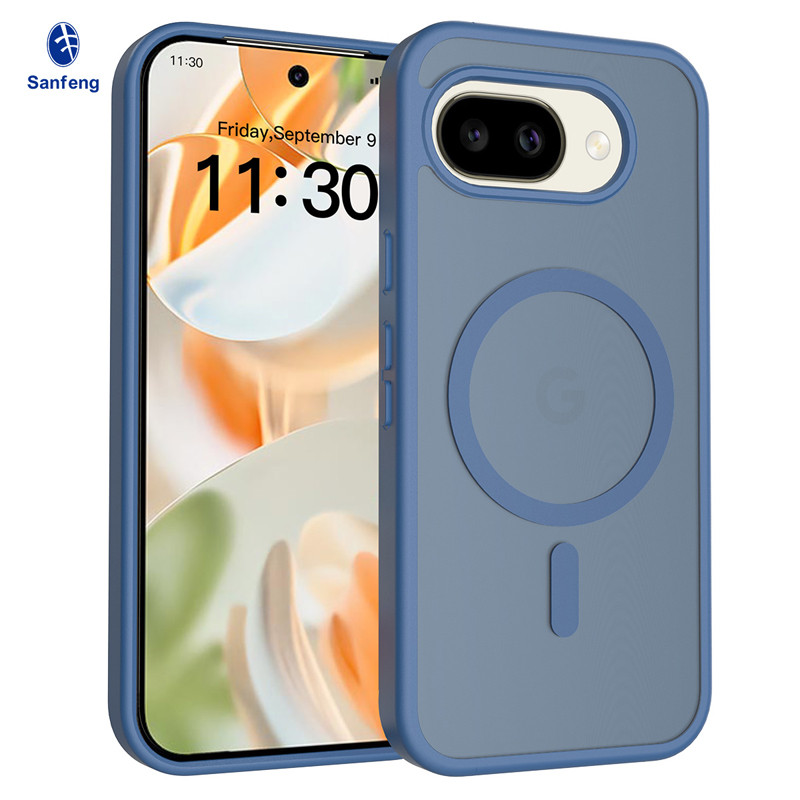 สําหรับ Google pixel 10A กรณี ELVEV Tough PC Anti-stain Silky Touch Matte ดูดปกหลัง
