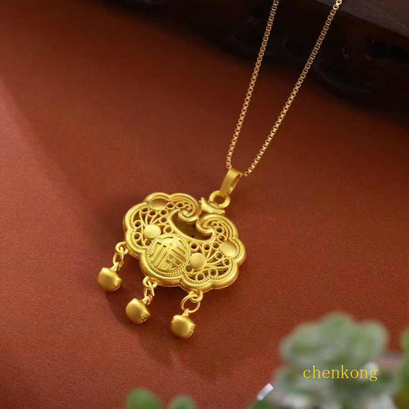 สร้อยคอมือสองสายลายกลวงดอกไม้ ผ้าไหม สไตล์คลาสสิก เหมาะสำหรับผู้หญิง