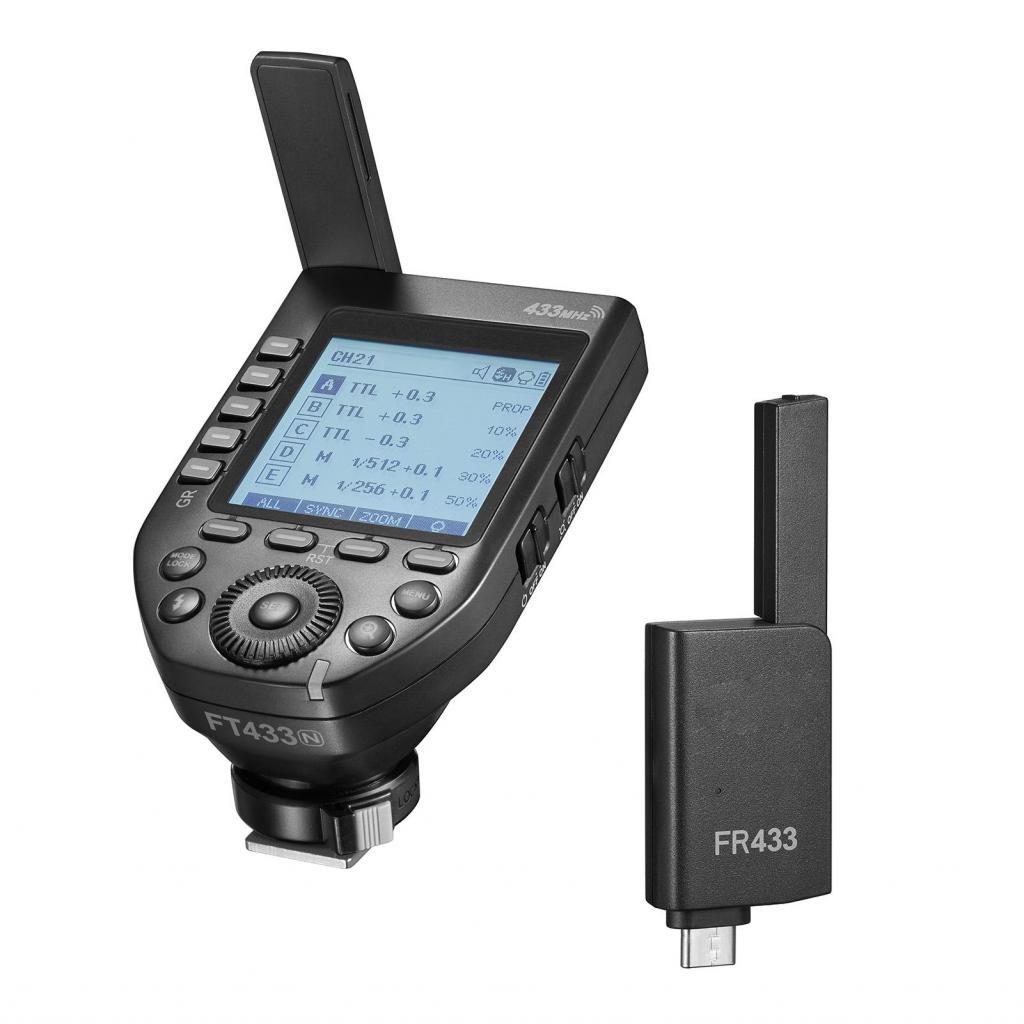 Godox FT433 TTL แฟลชไร้สาย 433MHz สัญญาณควบคุม 1/8000s HSS APP ใช้งานร่วมกับ Nikon Z9 Z8 z7 Z6II Z7I