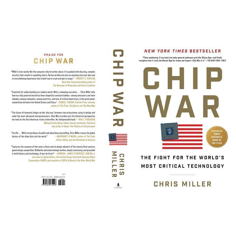 หนังสือกระดาษ 648 Chip War The Quest to Dominate the Worlds Most Critical Technology