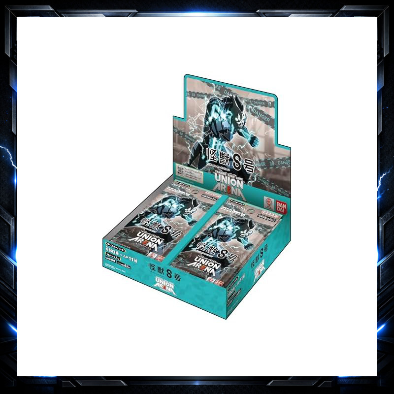 BANDAI UNION ARENA Booster Pack Kaiju No. 8 【UA28BT】 (BOX) contains 16 packs. Recommended age: 9 yea