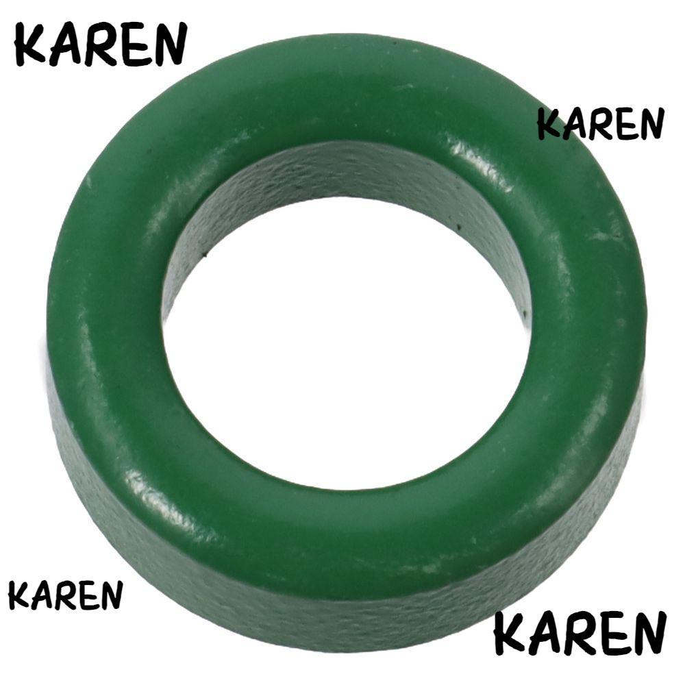 KARENGOODS Toroid Ferrite Core, Ferrite Chokes Ring Restraining Interfal, Metal Power Transformer สี