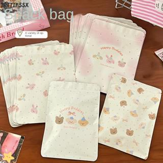 IRTJIFSSX 20/50 ชิ้น OPP ถุงของขวัญ, กาวในตัวการ์ตูนสัตว์บิส…