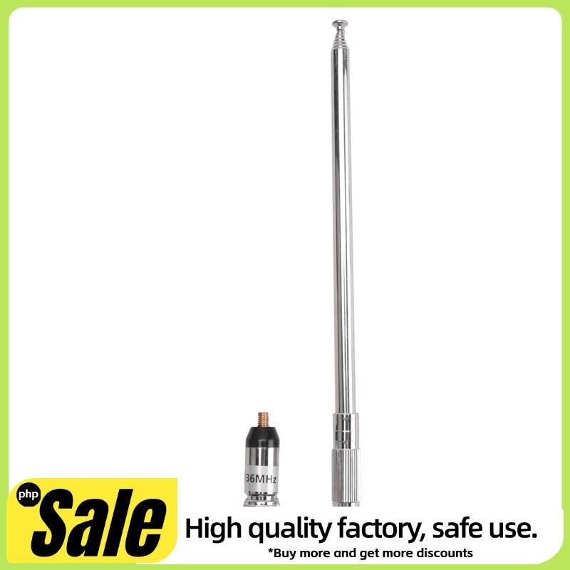 118-136MHZ BNC Telescopic Antenna กําไรสูง Airband เสาอากาศสําหรับ TH-28A TH-48A TH-78A ความถี่การบิ