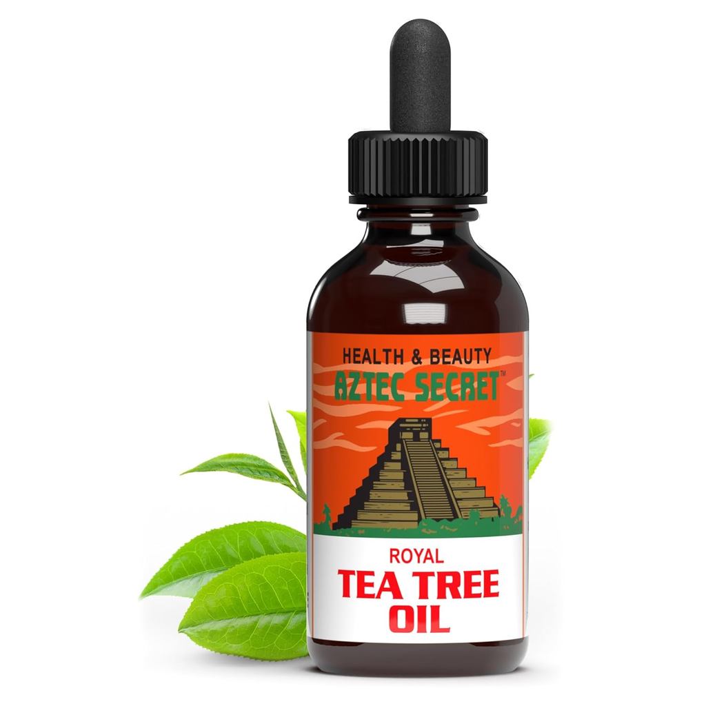 Aztec Secret - Royal Tea Tree Oil - บริสุทธิ์ 100% - 2 OZ - Deep Hair & Skin Moistruizer - 1 แพ็ค (2