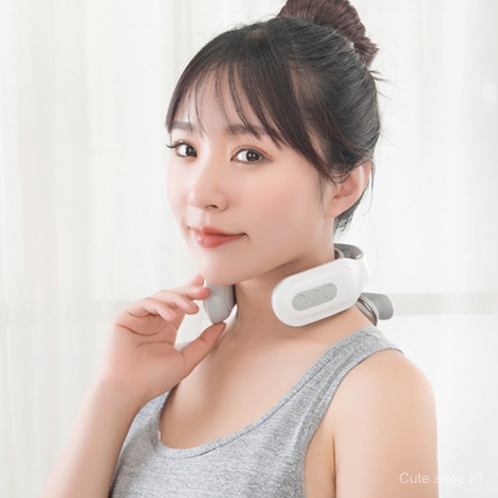 4-Heads Cervical Massager Electric Smart Neck and Shoulder Pain Relief Massager
