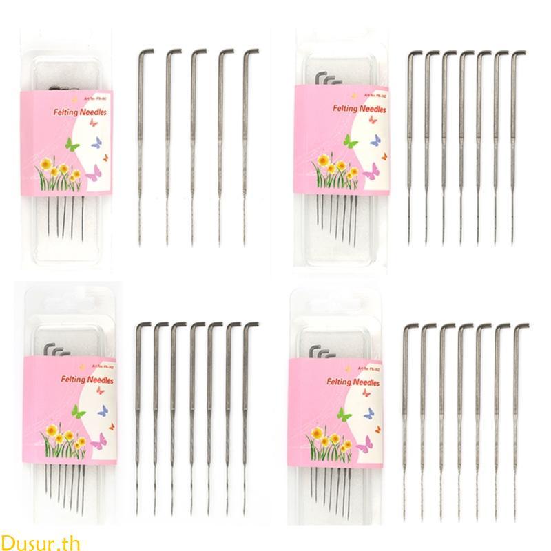 Dusur Felting Needle Set สําหรับชุดเครื่องมือพื้นฐานสําหรับงานฝีมือสักหลาดเข็ม