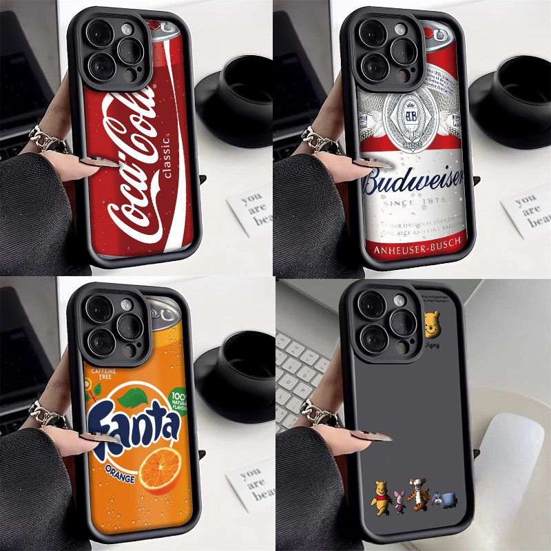 เคสสำหรับวีโว่ ส่งจากไทย รูปแบรนด์ฮอตเครื่องดื่ม เคสนิ่มแบบด้าน For VIVOY02 Y16 Y20 Y275G V25 V30 V19 V50 Y17S Y514G2020 – โปรปัง