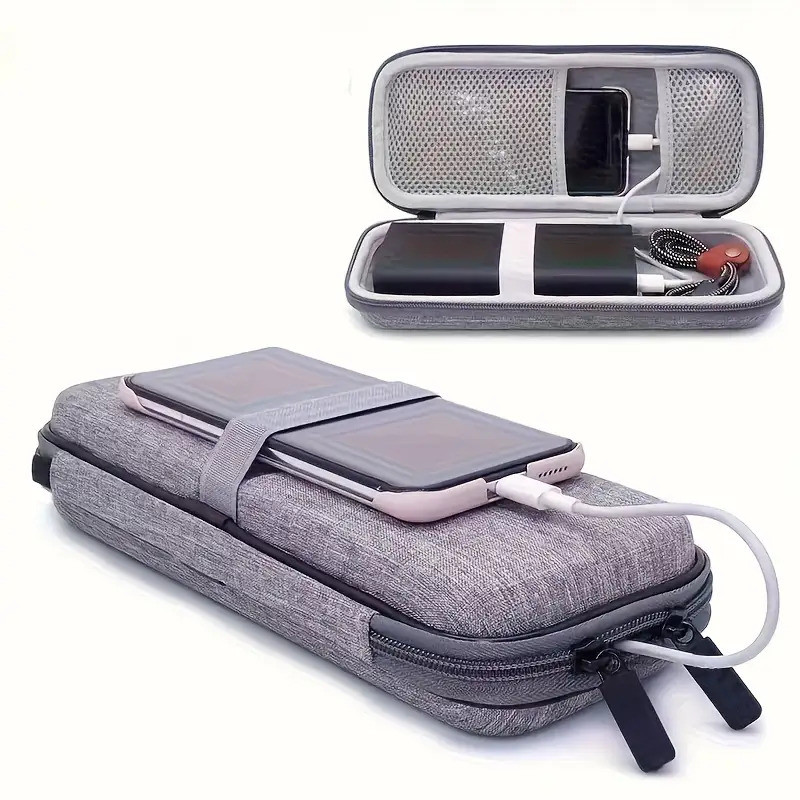 1 PC Hard Shell Travel Case ใช้งานร่วมกับ RAV Power 26800/20100/20000mAh, Anker Power Core 26800mAh/