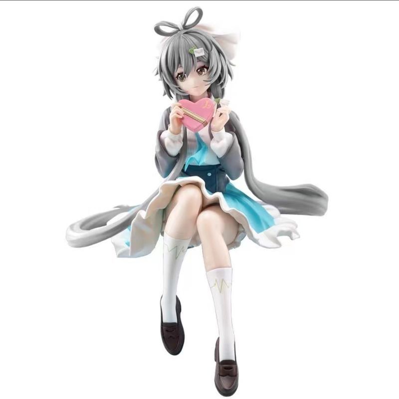 ของแท้ [ใหม่เอี่ยม] Luotianyi Sweet Waiting Scenery Figure Vsinger Instant Noodle Press