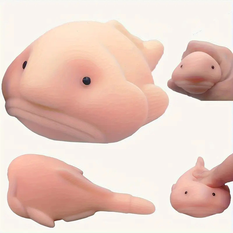 ขายร้อน Decompression Clownfish Monster Pinch เพลงผิว Tone Water Drop ปลา TPR ยางนุ่ม Vent Decompression ของเล่น