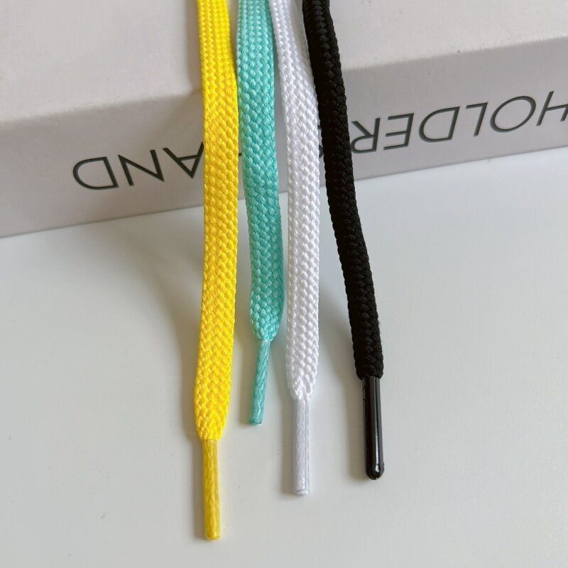 เหมาะสําหรับ TIFANY x AF1 Joint Black Mint Green Shoelace Blue White Black Shoelace Black Samurai