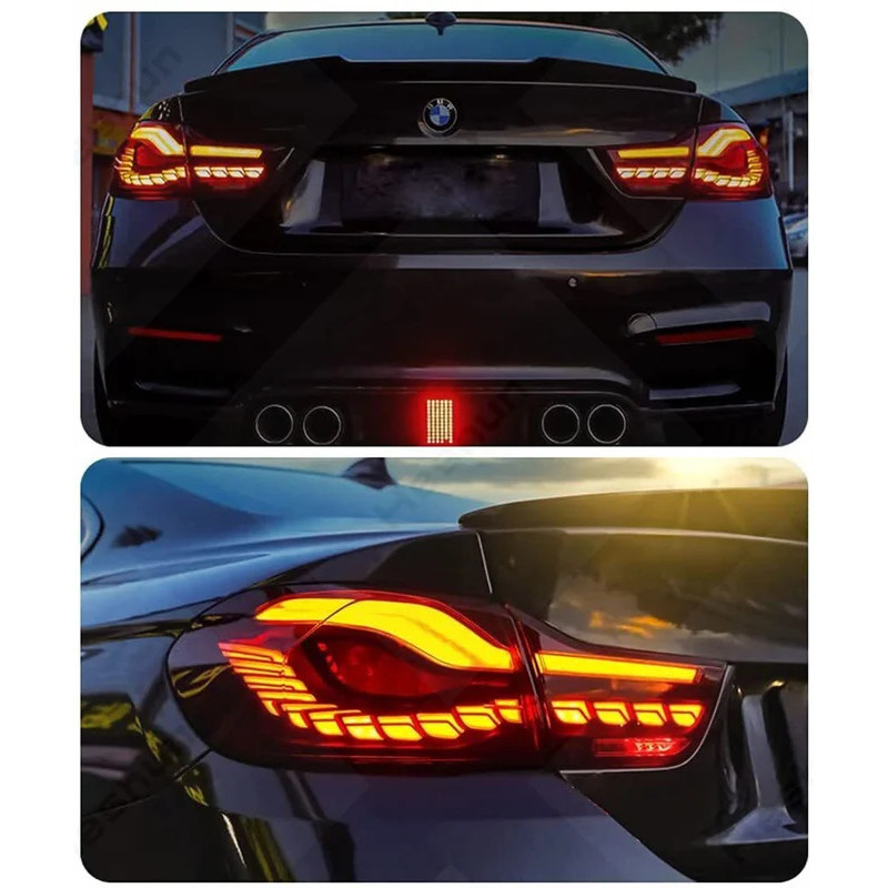 คู่ไฟท้าย OLED สําหรับ BMW M4 F32 F33 F36 F82 F83 GTS 2013-2020 420i 430 435 428 440 LCI ไฟท้ายไฟท้า