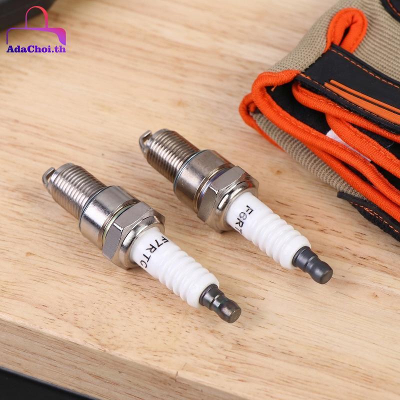 AdaCoi 1PC หัวเทียนรถจักรยานยนต์ F6RTC สําหรับ PW50 PW80 PW60 LT50 50cc70cc 90cc 110cc 150cc ATV Qua