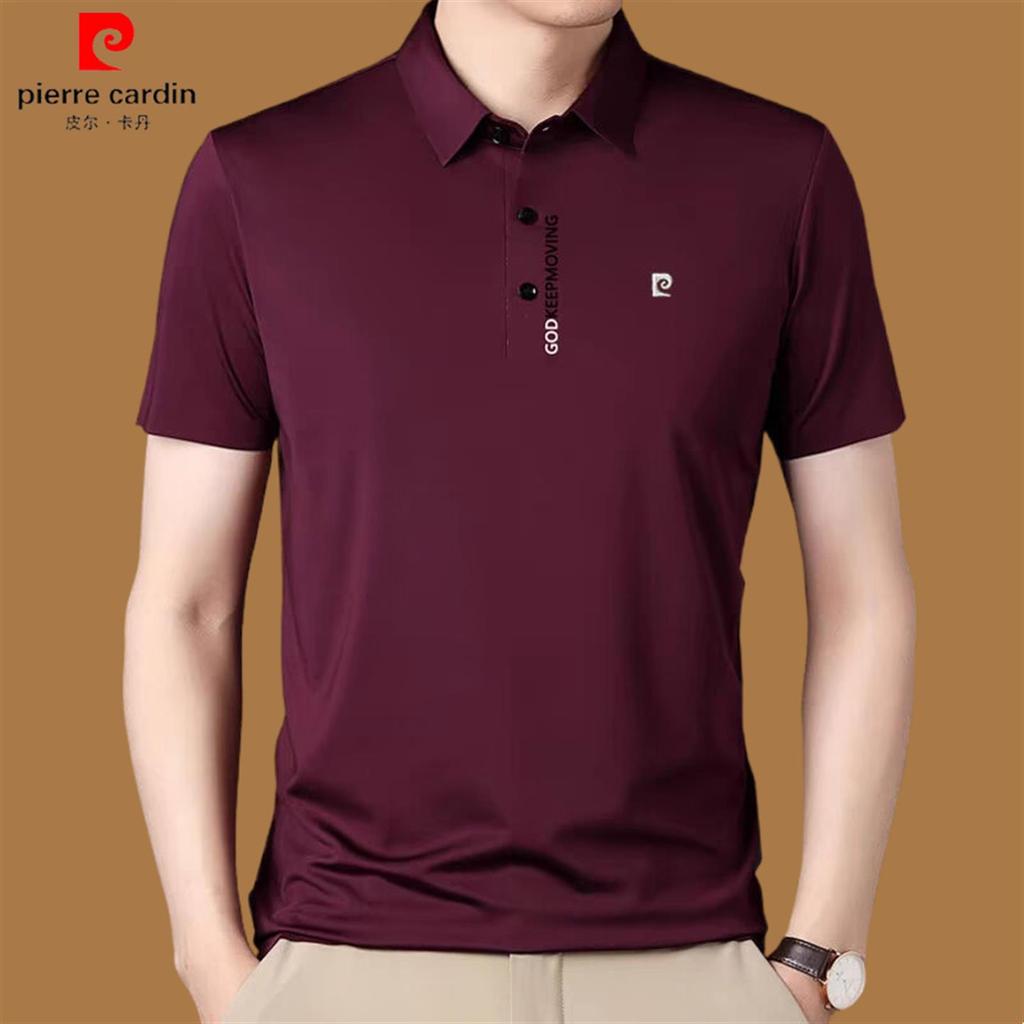 ของแท้ Montagut เสื้อโปโลแขนสั้น ผ้าเรยอน 100% แฟชั่นฤดูร้อน สําหรับผู้ชายวัยกลางคน