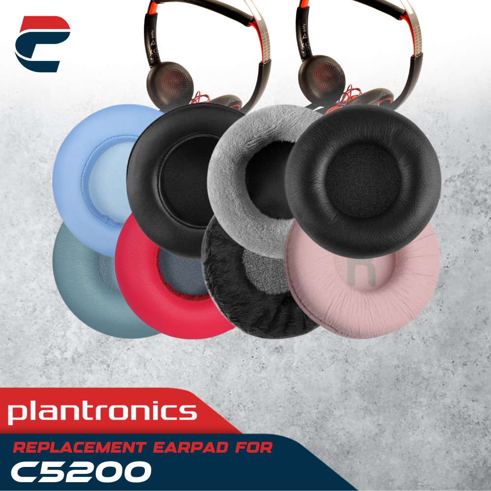 Earpad Ear Cushion Earcup Ear Pad Plantronics C5200 C 5200 C-5200 แผ่นโฟม