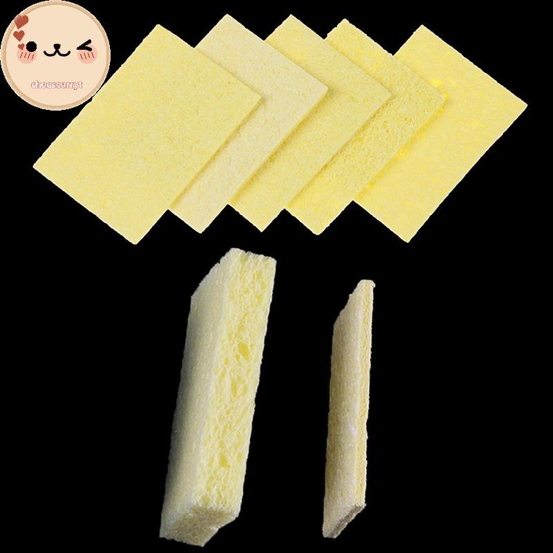 Chee 5 ชิ้นทําความสะอาดฟองน้ําทําความสะอาด fr Enduring ไฟฟ้าเชื่อมบัดกรีเหล็ก EN