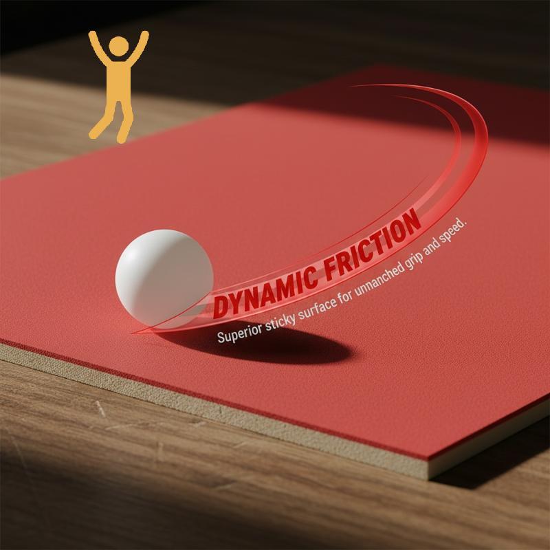 Good REACTOR Tornado V5 ยางปิงปอง Medium Hard พลังงานด้านในสูง ควบคุมฟองน้ำได้ดี