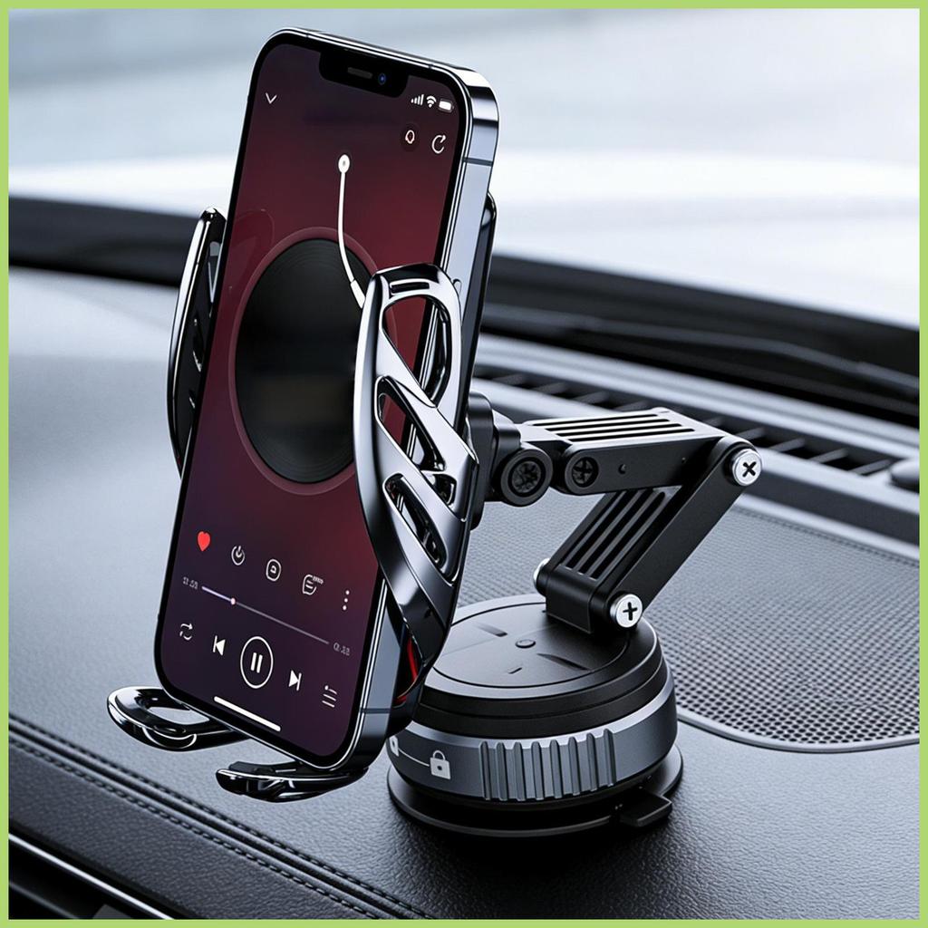 Wireless Car Charger ถ้วยดูด Dashboard Navigation Stand 15W รถโทรศัพท์ Mount Charger สําหรับ Daily C