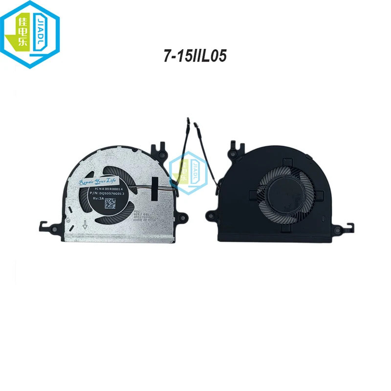 CPU GPU พัดลมระบายความร้อนสําหรับ Lenovo โยคะ Slim 7-15IIL05 Ideapad 82AA 82AD DQ5D576G013 0FM9W0000