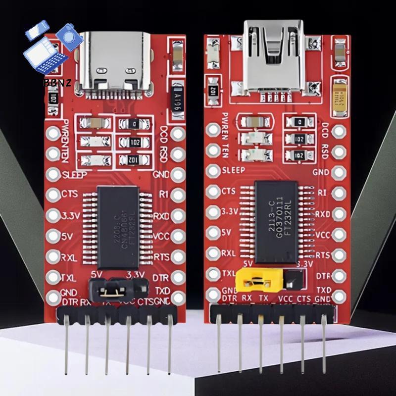 [BBNZ] 1 ชิ้น USB ถึง TTL Mini / Type-C FT232RL FT232 FTDI USB 3.3V 5.5V To TTL Serial Adapter โมดูล