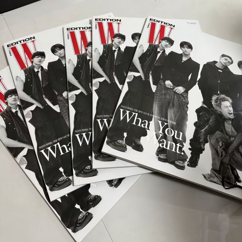 Cortis Debut Magazine Merchanical พร้อมเกาหลีอัลบั้มรูปอบ Hoof ตุลาคม Journal Magazine Martin Zhao Y