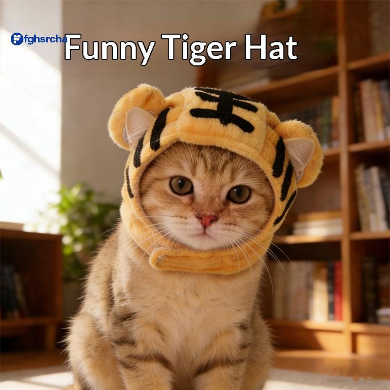 [FGA1] น่ารักเสือผลไม้แมวหมวกตุ๊กตาแมวลูกสุนัขคอสเพลย์เครื่องแต่งกายอุปกรณ์สัตว์เลี้ยงปรับfortable W