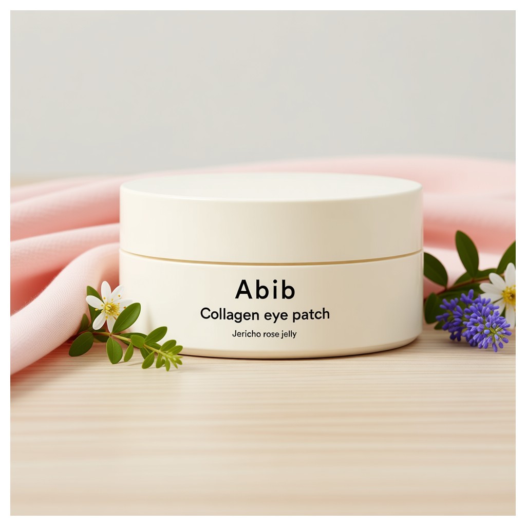 [Aib] แผ่นปิดตาคอลลาเจน Jericho rose jelly 60ea 90g / แผ่นแปะตาเกาหลี / Collagen Infusion by doremim