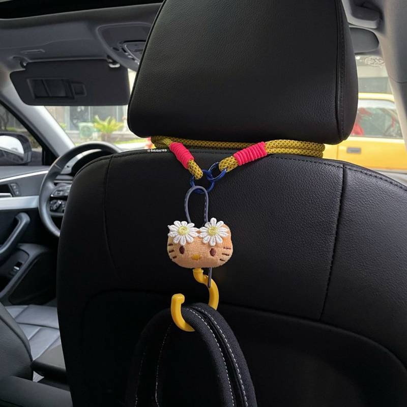 Cartoon Kitty Car Seat Car Hook Sports Chair Hook Storage Hook Car Storage Hook dsUR