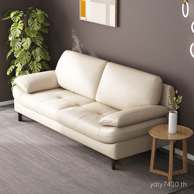 ชั้นหนังตําแหน่งแรกหนังวัวโซฟาพาร์ทเมนท์ขนาดเล็กห้องนอนคู่เดี่ยวนอร์ดิกโซฟาโซฟารวมกันห้องนั่งเล่นศิล