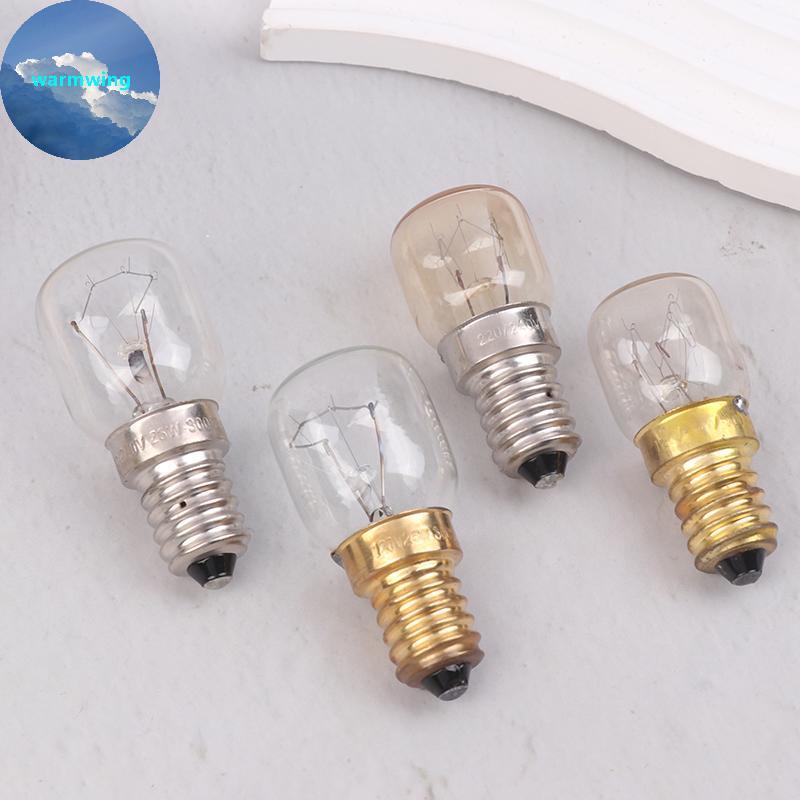 Warmwing อุณหภูมิสูงหลอดไฟ 120/220V 15W 25W E14 300 องศา T22 เตาอบไมโครเวฟหลอดไฟ Steamer โคมไฟหลอดไฟ