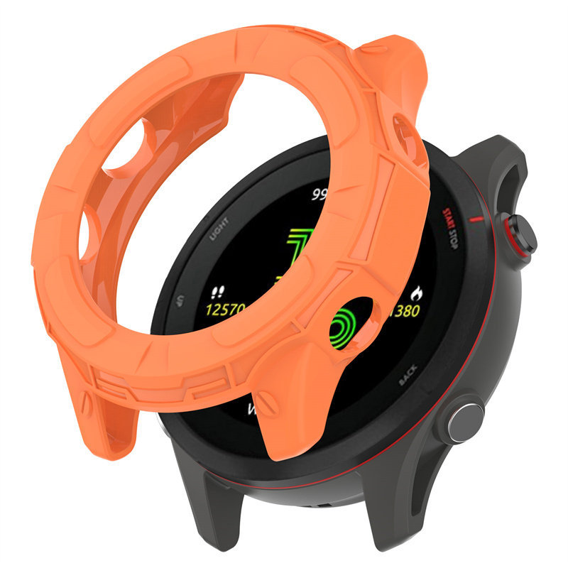 เหมาะสําหรับ Garmin Forerunner955 Watch Protective Case FR255 Armor Half-Pack Watch Case