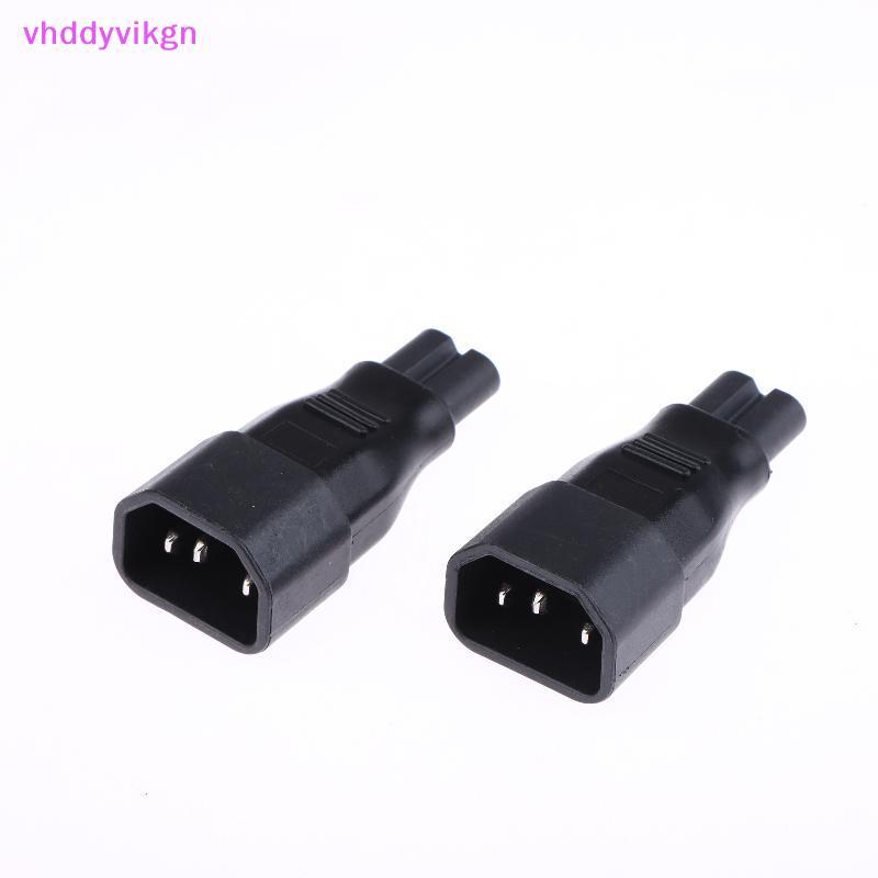 VHDD C14 ถึง C7 IEC320 Power Adapter Secure Converter สําหรับขยายอุปกรณ์ความเข้ากันได้ในห้องนั่งเล่น