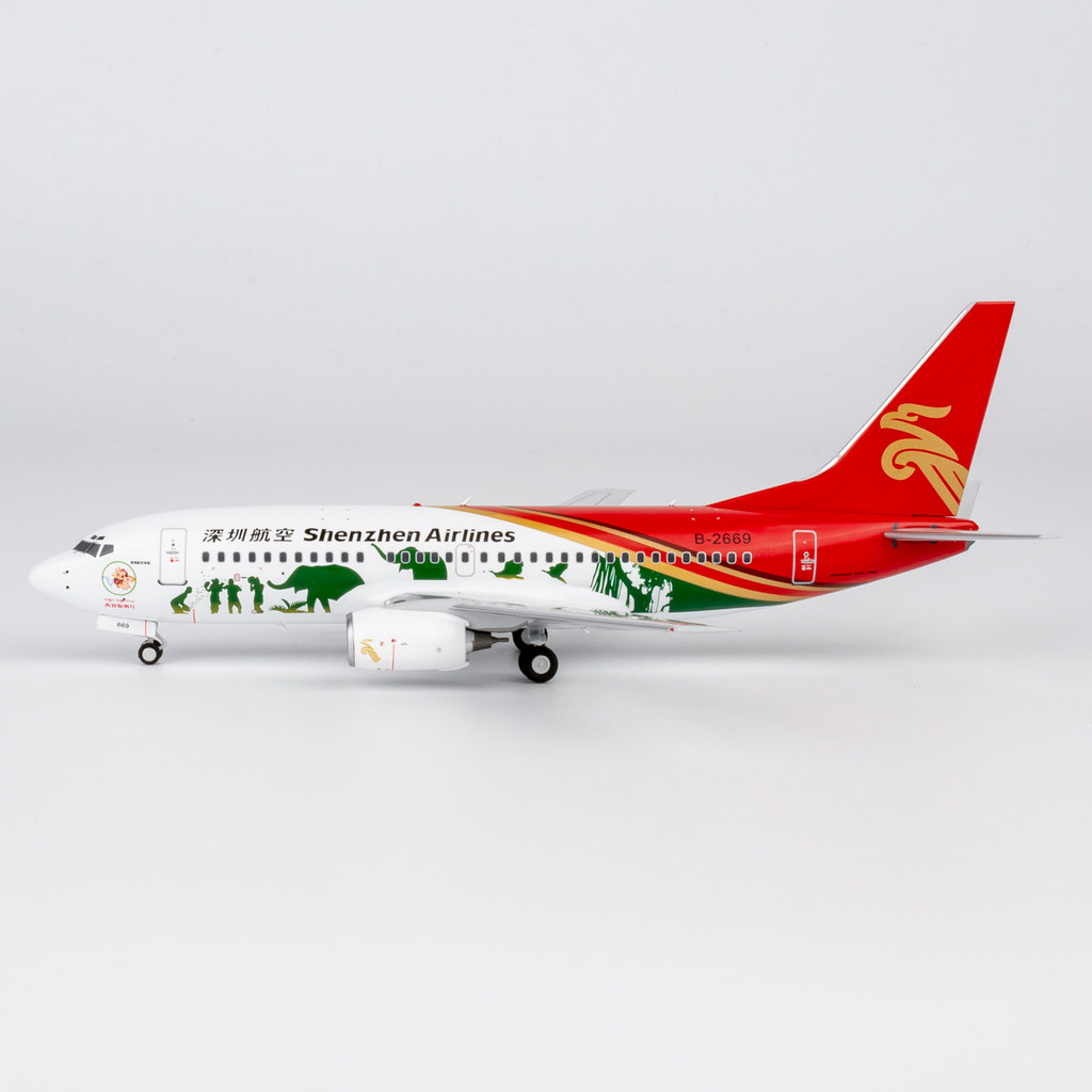 NG รุ่น 05036 1: 200 สายการบินเซินเจิ้น B737-700 B-2669 รุ่นโลหะผสม