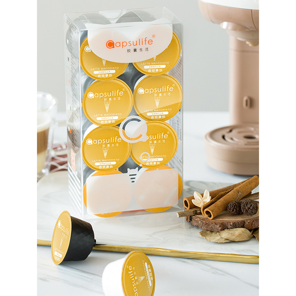 Capsulif Capsule Life/Vanilla Latte Compatible Dolce Gusto Capsule Coffee Machine