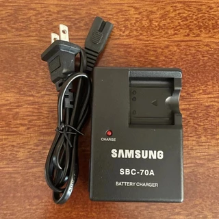 ใช้ได้ แบตเตอรี่ BP70A + เครื่องชาร์จสำหรับกล้อง Samsung ES80 ES90 ES95 ST66 ST100 ST700