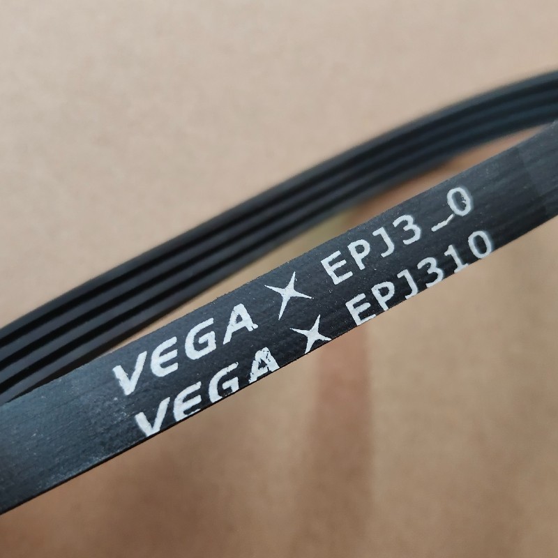 สายพานยางสีดำ EPJ310 สำหรับขับเคลื่อนมอเตอร์ Motor Drive Belt รุ่น EPJ310 แบบ 3 / 4 / 5 / 6 / 7 ร่อง