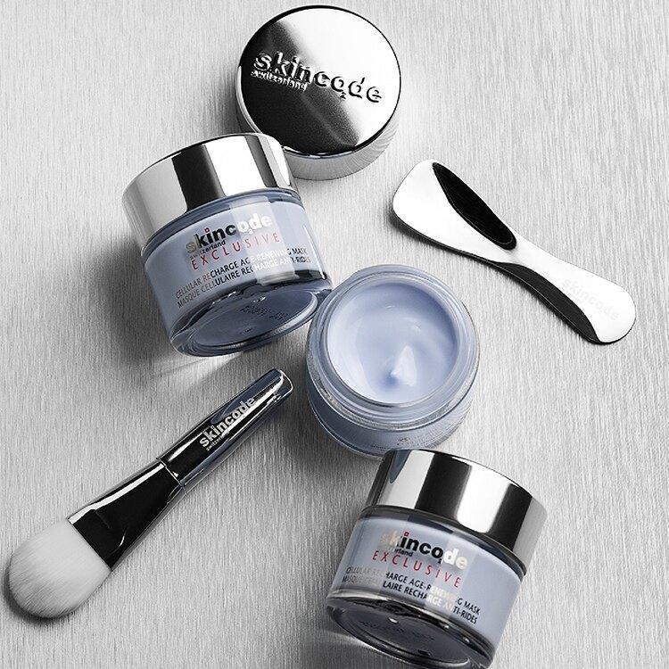 Swiss skincode Scoll Rejuvenation Firming Anti-z Moisturizing Elastic Lifting ชาร์จ Application Mask