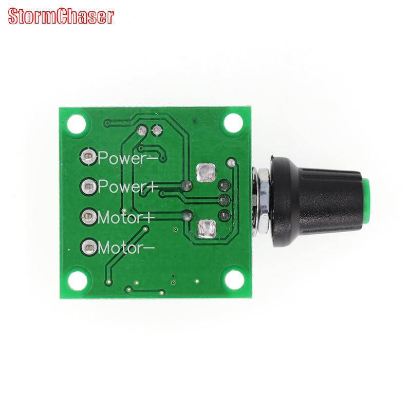 [Storm-t] 1.8V 3V 5V 6V 12V 2A PWM Dc Motor Speed Controller Variable Speed Regulator Governor Switc