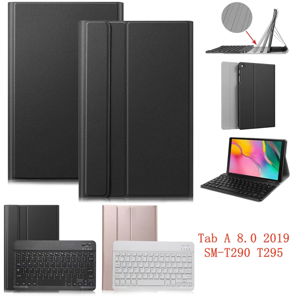 เคสคีย์บอร์ดสําหรับ Samsung Galaxy Tab A9 / S11 / S9 + / S9FE + / S10 FE + เมาส์บลูทูธคีย์บอร์ด Slim