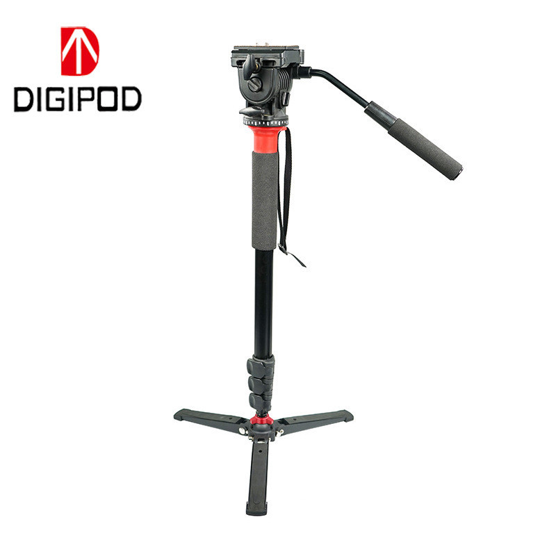 กล้อง Dijie Monopod SLR กล้องขาตั้งไฮดรอลิก Gimbal DV กล้อง Monopod สนับสนุนเท้า Monopod