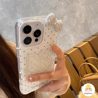 เหมาะสำหรับ IPhone 13 17 16 12 15 11 14 Pro Max 15 11 Pro 15 Plus 14 Plus 16 Plus เคสโทรศัพท์ลายจุดเรียบง่าย ดูดีมีสไตล์