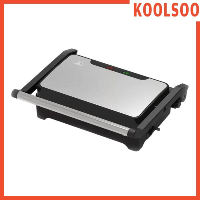 [Koolsoo] Panini Press Grill เครื่องทําแซนวิชทําความสะอาดง่ายสําหรับสเต็กชีสอาหารเช้า