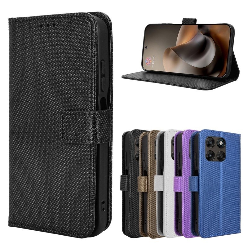 สําหรับ Motorola Moto G77 G67 5G ฝาครอบเพชรหรูหรารูปแบบหนัง PU กระเป๋าสตางค์สําหรับ Moto G67 G77 5G 