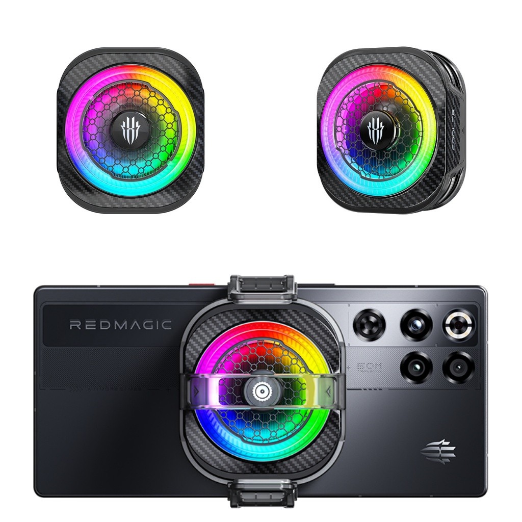 REDMAGIC Cryo Cooler 8 Pro | ระบายความร้อนกำลังสูง 36 วัตต์ | ลดอุณหภูมิลงถึง -25 องศาเซลเซียส | ควบคุมอุณหภูมิ AI | พัดลมเทอร์โบใบพัด 11 ใบ (6200 รอบต่อนาที)