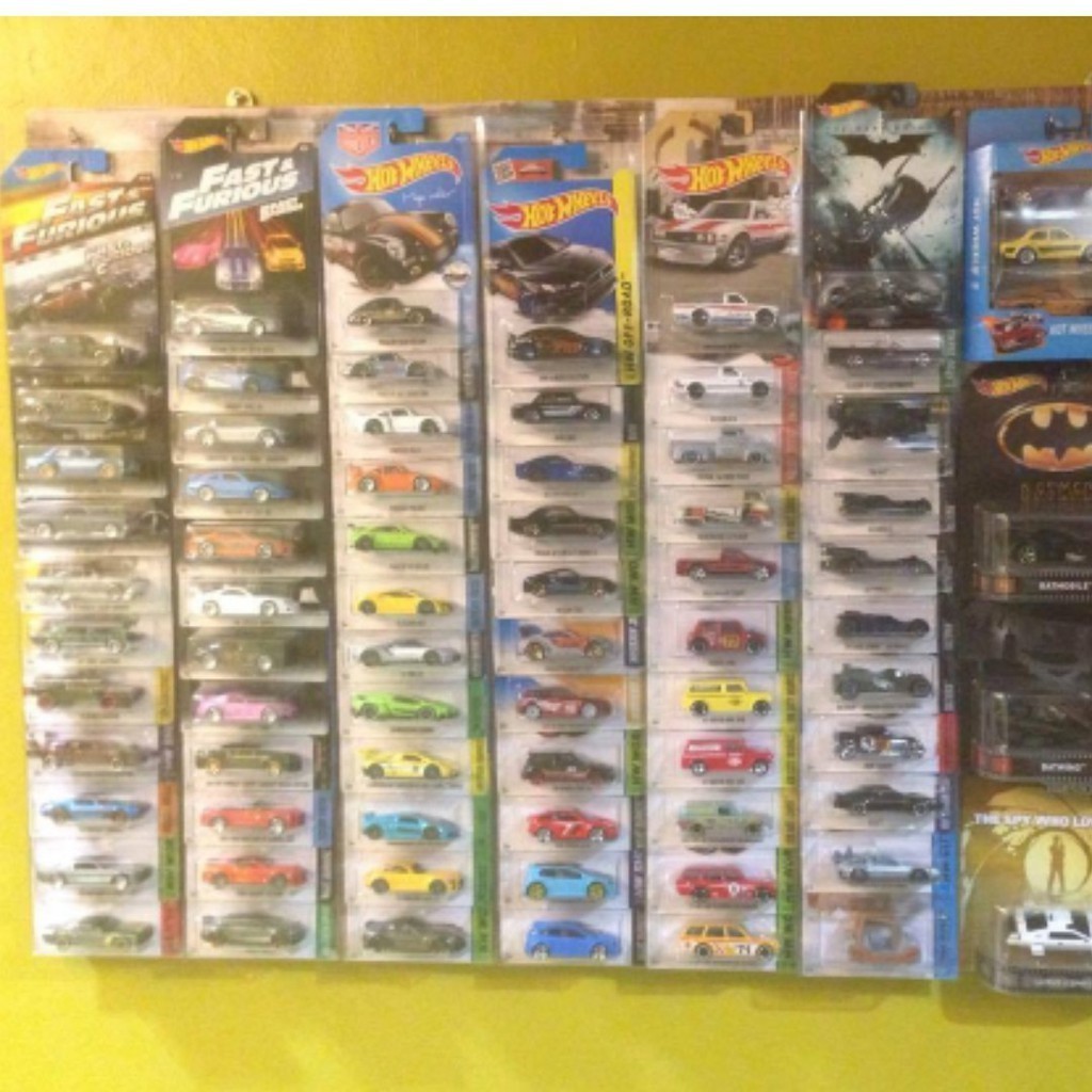 Hotwheels Pvc Card Display Holder/Hotwheels Rack Card