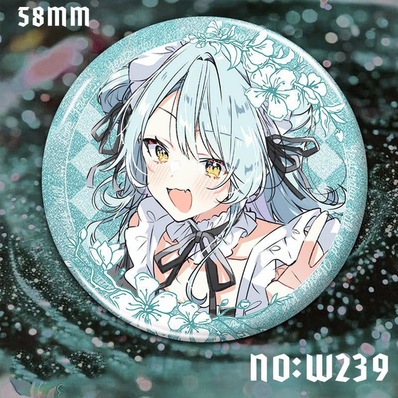 คนรัก bu Line Fan อะนิเมะ สินค้า Masuka Ozuka Reiko Satsuki Renako Taniko Laser Bar Badge จี้