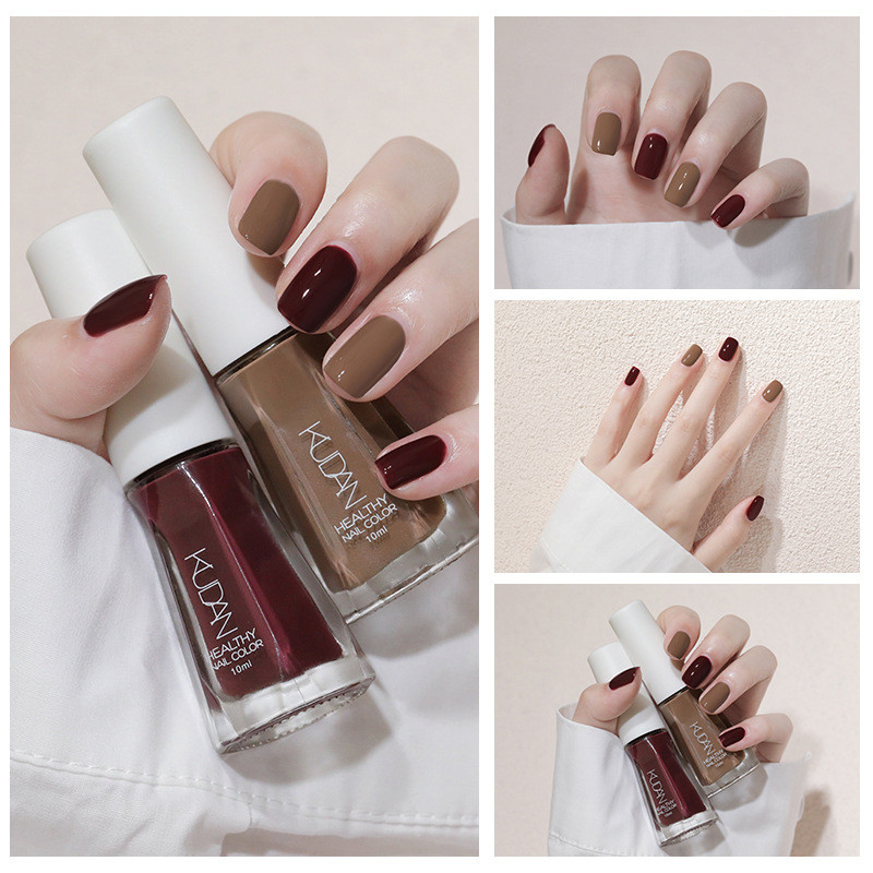 Fairy Tale ยาทาเล็บ No- Baking Quick-Drying Bright Oil ยาทาเล็บเล็บโปร่งใสฉีกขาดเล็บ 2026.3.30