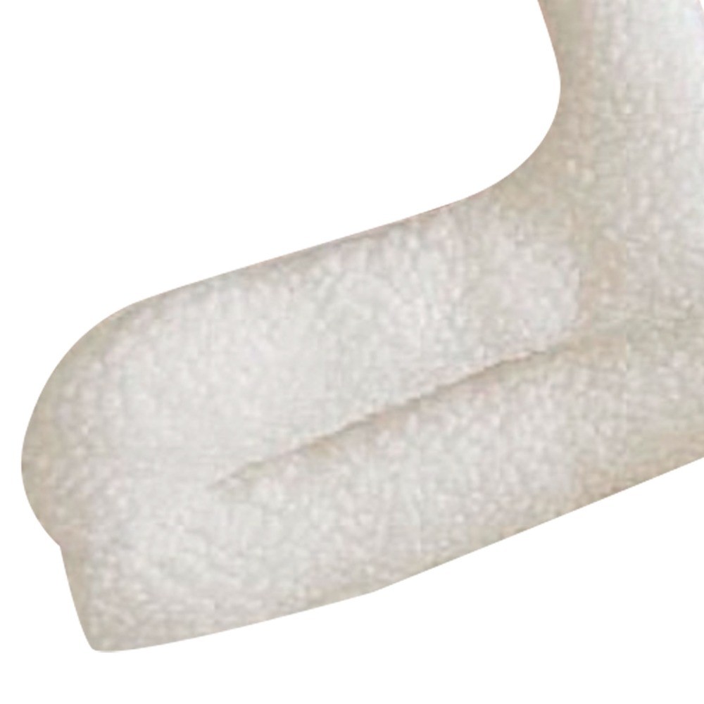 ANTINON ที่กั้นประตู, ขนแกะแกะ Plush วัสดุ Soothing ของเล่น, น่ารักสไตล์หมีออกแบบ Soft Touch แบบแขวนประตูแขวนประตูตกแต่งประตู ราคา ถูกที่สุด ดีลบีเคเค แกลเลอรีภาพที่ 6