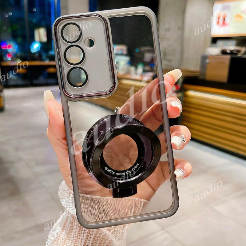 Samsung A57 5G CDรูปแบบวงเล็บแม่เหล็กสําหรับSamsung รูปที่ 5